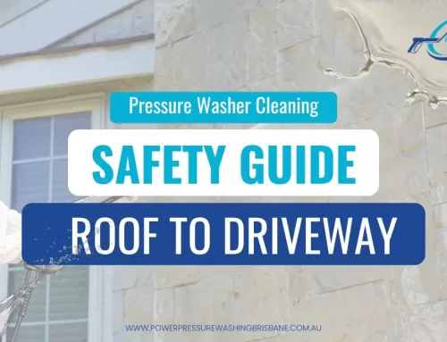 How to Pressure Wash Flammable Debris from Roof to Driveway?